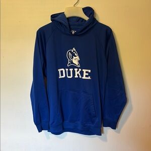 Blue Men's Hoodie DUKE MENS L